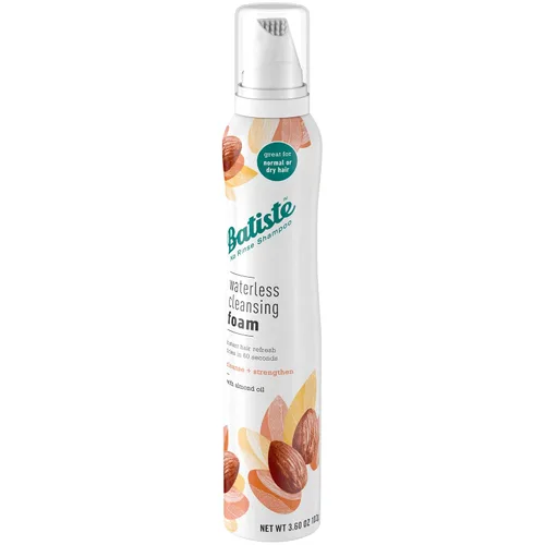 Vista 8 de Batiste - Espuma limpiadora sin agua y fortalecida con aceite de almendras, 3.60 onzas