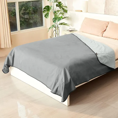 Vista 9 de Catalonia Manta impermeable para cama, protector reversible de forro polar para sofá, muebles, mantas a prueba de fugas para perros 60 x 80 Inch