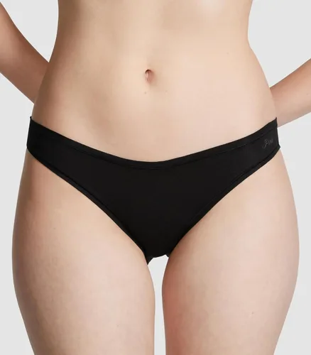 Vista 2 de Victoria's Secret PINK - Ropa interior de bikini de algodón para mujer, cobertura moderada, paquete múltiple (XS-XXL)