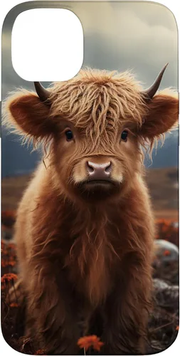 Vista 15 de Funda Highland Cow para iPhone 16