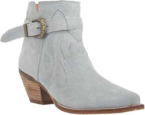 Vista 2 de Dingo Women's Easy Does It Western Booties Snip Toe - Di759-Blue
