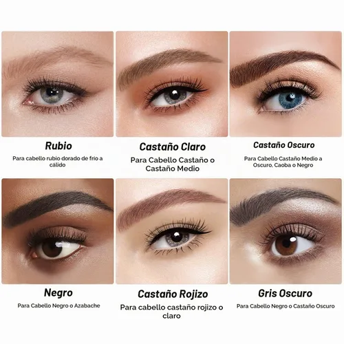 Vista 7 de iMethod - Bolígrafo para tatuaje de cejas con técnica actualizada de microblading, maquillaje de cejas de larga duración, resistente al agua y a
