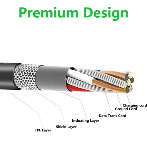 Vista 3 de KQWOMA Cable de carga USB compatible con licuadora portátil, cable de carga para licuadora de tamaño personal (cable de 3.3 pies)