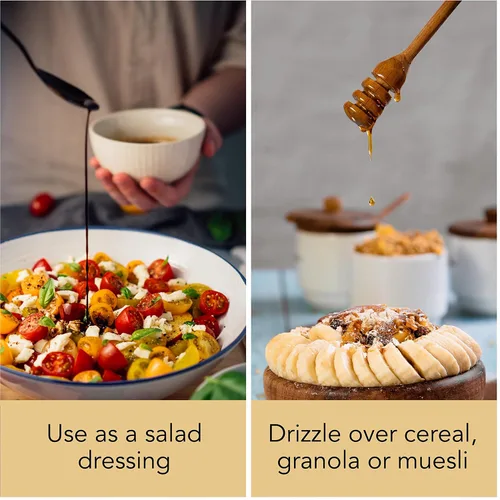 Vista 2 de Anaya Miel de Trigona 100% pura y cruda (miel de abeja melipona sin aguijón) - Sin filtrar, cultivada orgánicamente, sin OMG, sin alimentación
