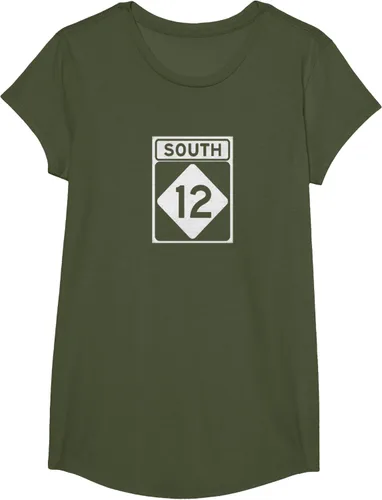 Vista 95 de Highway 12 South NC Outer Banks North Carolina Hwy - Camiseta, Negro, S