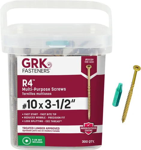 Vista 16 de GRK 103133#10 x TORNILLOS MULTIUSOS R4™ de 2-1/2" 80