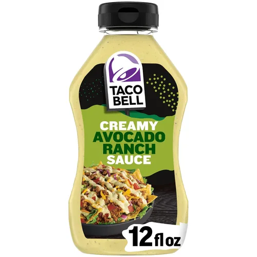 Vista 12 de Salsa Cremosa de Aguacate Ranch de Taco Bell, 12 onzas