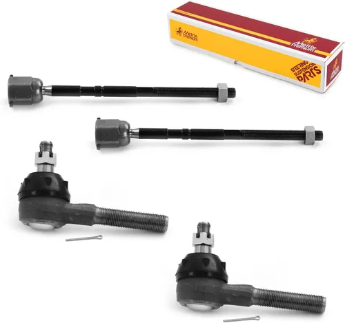 Vista 118 de Metrix Premium Chassis Parts - Kit de 4 piezas de extremos de barra de acoplamiento frontal exterior e interior compatible con Nissan Pathfinder