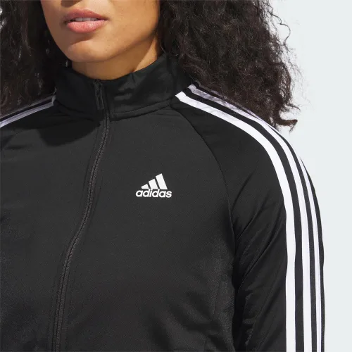 Vista 7 de adidas Camiseta deportiva de 3 rayas Essentials Warm-Up Slim para mujer