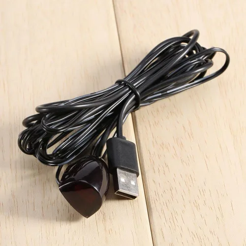 Vista 8 de Extensor de rango de control remoto IR, cable de extensión de control remoto por infrarrojos, interfaz USB (solo función de alimentación) Rango