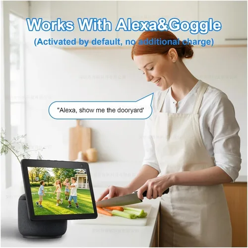 Vista 8 de Dual Lens PTZ WiFi Security Camera
