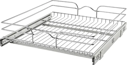Vista 15 de Rev-A-Shelf Estante extraíble de armario de cocina y organizador de cajones, cesta deslizable de almacenamiento de despensa en múltiples tamaños, 21