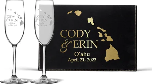 Vista 11 de Copas de champán personalizadas para boda, copas de brindis de aniversario, copas de boda, señor y señora, regalo de boda, copas de champán