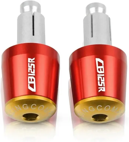 Vista 17 de Motorcycle Motorcycle Accessories Racing Handlebar Hand Grips Handle Bar Ends Cap Plug for CB125R CB125 CB 125 R 125R 2011-2020 2019 Handle