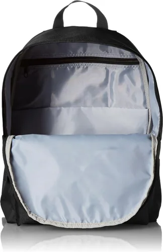 Vista 4 de Amazon Basics Mochila para escuela, estudio, viajes, diseño clásico duradero, bolsa de libros, color negro