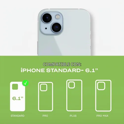 Vista 4 de Tech21 EvoLite - Funda para iPhone 16e / 15, funda fina de protección contra impactos, color negro