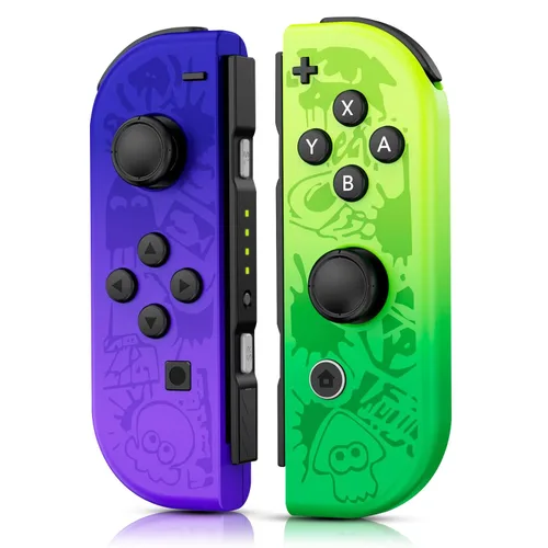 Vista 2 de LIELIELV Controller for Nintendo Switch,Replacement Switch Controllers with Dual Vibration,Wake-up,Motion Control
