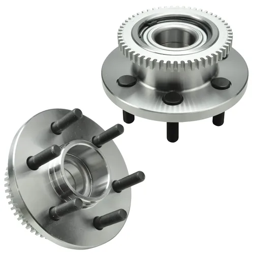 Vista 91 de Detroit Axle - 2.2L Bujes de rodamiento de rueda delanteros de 2 piezas para Honda Accord 90-97, 97 Acura CL, 2 rodamientos de ruedas y conjunto