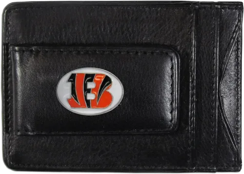 Vista 17 de Portadocumentos clip de piel para dinero NFL