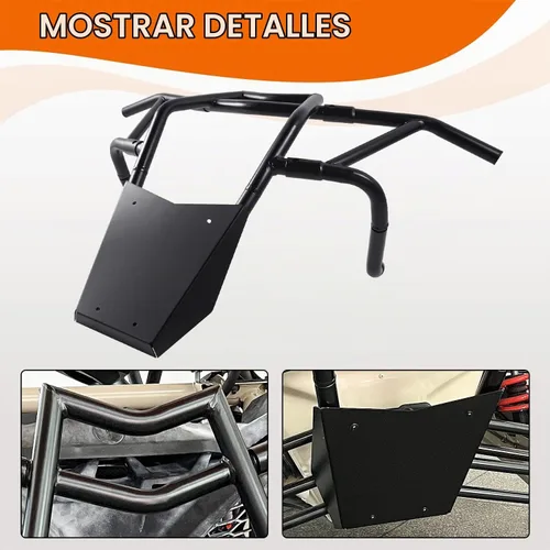 Vista 5 de Parachoques delantero y trasero compatible con Can Am Maverick X3 Max Turbo R RR 2017-2024