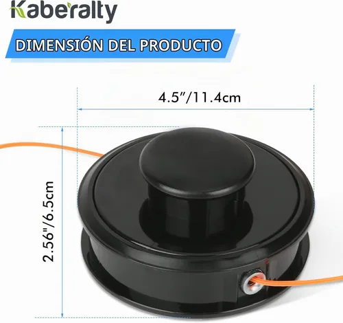 Vista 4 de 21560070 Cabezal de percusión de 0.095 pulgadas para recortadora Echo SRM-225