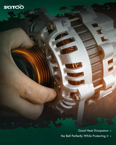 Vista 7 de SCITOO Alternador apto para Toyota para RAV4 09-12, para Highlander 08-16, para Sienna 07-16, para Venza y para Lexus RX350, ES350, 3.5L GAS- 12V