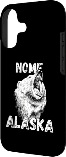 Vista 2 de Retro Nome AK Alaska City Apparel Souvenir Case for iPhone 17