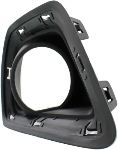 Vista 4 de KarParts360 Para Chevy Colorado 2015-2020 Moldura de Luz Antiniebla Lado del Conductor Delantero Negro Texturizado Repuesto para GM1038176