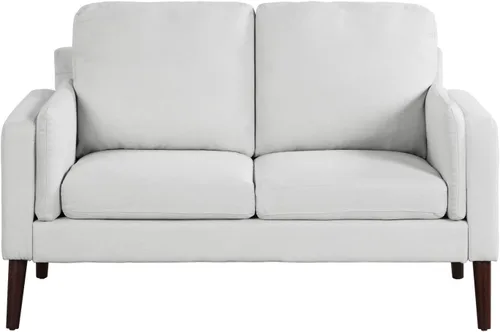 Vista 5 de LifeStyle Solutions Nolan - Sofá biplaza, color gris claro