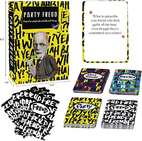 Vista 3 de Juego de cartas de terapia de grupo cómico para adolescentes y adultos - Apto para grupos grandes (3-16 jugadores) - A partir de 14 años