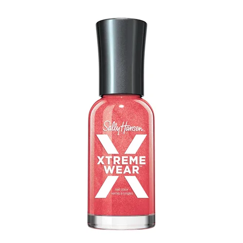 Vista 30 de Sally Hansen Xtreme Wear Esmalte de uñas sin rayas, acabado brillante, duradero, resistente a las astillas, transparente, color de uñas plateado 130