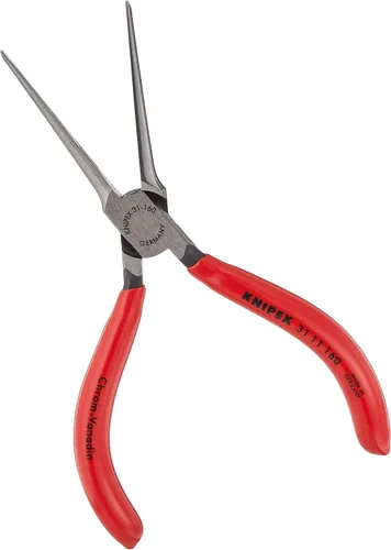 Vista 5 de Juego de 2 alicates de punta de aguja extra largos con bolsa de retención y KNIPEX - 31 11 160 herramientas - Alicates de punta de aguja (3111160)