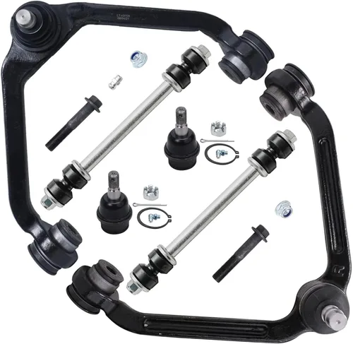 Vista 71 de Detroit Axle - Kit de brazos de control delantero para Chevy Silverado 1500 GMC Sierra 1500 GMC Sierra 1500 Avalanche Yukon Tahoe Escalade ESV EXT