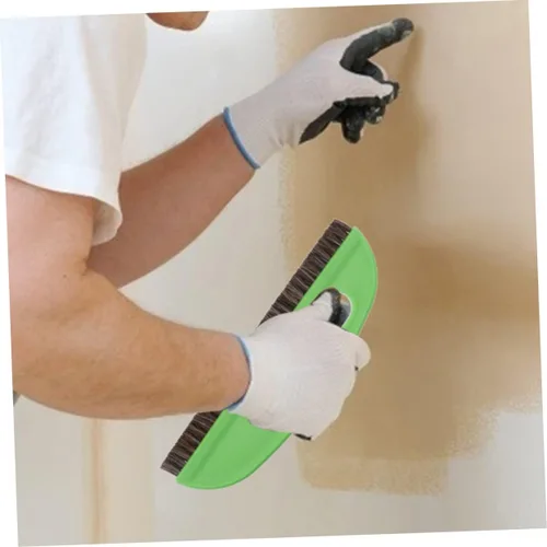 Vista 5 de Angoily Cepillo de papel tapiz de mano para papel tapiz para papel tapiz para el hogar, agarre cómodo para una fácil aplicación, construcción