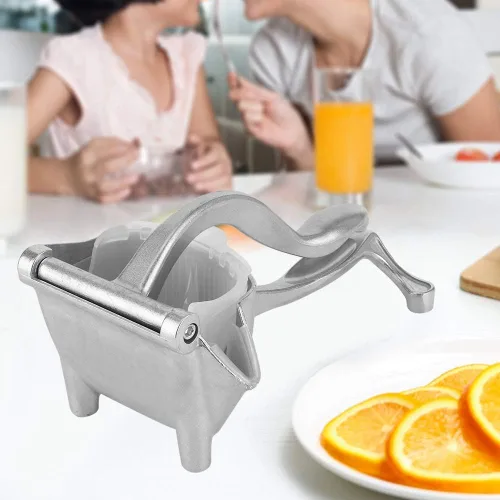 Vista 7 de Lemon Squeezer, Stainless Steel Hand Fruit Juice Extractor Fruit Squeezer Hand Press Squeezing Tool Extractor Kitchen Tools