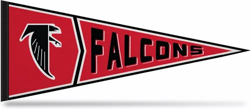 Vista 7 de Rico Industries NFL Retro - Alt 12" x 30" Felt Wall Décor Pennant - Great for Home/Bed Room/Man Cave Décor