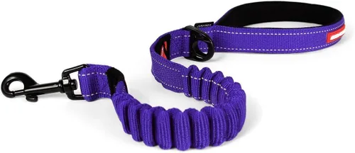 Vista 14 de La mejor correa absorbente de golpes del perro, Ezydog Zero Shock Correa, correa de control y formación., 25 - pulgadas, Negro Padded Neoprene