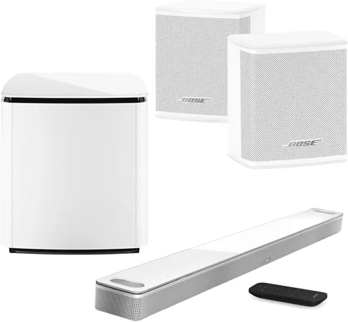 Vista 8 de Bose Sistema de cine en casa Smart Ultra Dolby Atmos Soundbar, módulo de graves 700 2X Altavoz envolvente inalámbrico, (negro)