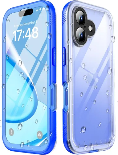 Vista 50 de SPORTLINK Funda impermeable para iPhone SE 3rd 2022/iPhone SE 2nd 2020/iPhone 7/8 - Con protector de pantalla integrado, funda impermeable de cuerpo