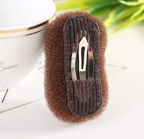 Vista 6 de Insertos de clip para el cabello, 2 piezas de herramientas de estilo de cabello, pinzas para el cabello, insertos de volumen para mujeres y niñas