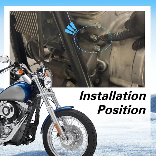 Vista 5 de Sensor de posición del cigüeñal compatible con Touring Dyna Electra FLHT FLHR FXD Wide Glide Road King 2000 2001 2003 Reemplazo #: 32798-00B