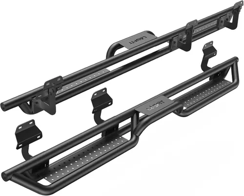 Vista 15 de LASFIT - Estribos para cabina de tripulación: para Ram 1500 2009-2018 / Ram 1500 Classic 2019-2026 / Ram 2500 2010-2026 / Ram 3500 2010-2026, dos
