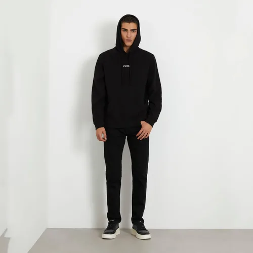 Vista 3 de GUESS Sudadera con capucha con logotipo bordado Eco Roy para hombre