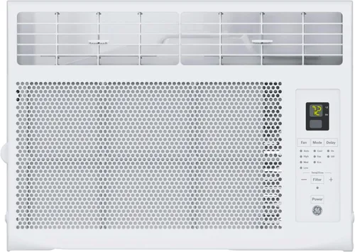 Vista 10 de GE - Unidad de aire acondicionado para ventana, 5,000 BTU para habitaciones pequeñas de hasta 150 pies cuadrados. Con ventilador ajustable manual