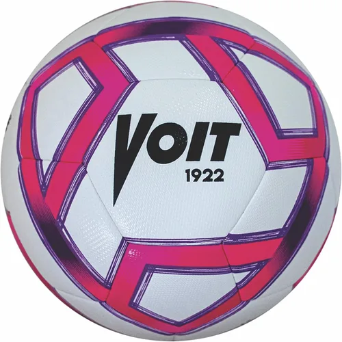 Vista 3 de Voit Balón de fútbol tamaño 5, pelota rosa termosellada de calidad FIFA para pelotas de fútbol de la Liga MX, diseño de vejiga de butilo de 20