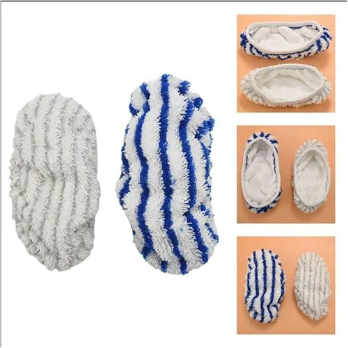 Vista 6 de 1 juego de almohadillas de tela de microfibra compatible con Rowenta Clean&Steam ZR005801 limpiador reutilizable