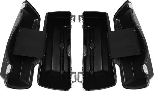 Vista 9 de Alforjas rígidas mate TCMT para maletero de silla de montar para Harley Touring Road King Street Glide Ultra Classic FLHT FLHR FLHX 1994-2013