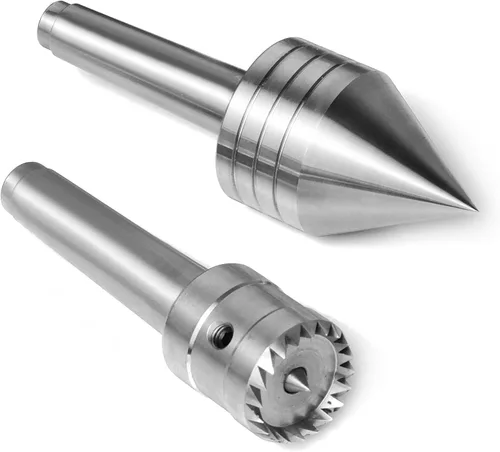 Vista 8 de LDC-SET4/MT2 4PCS Set de centro vivo y de transmisión de torno para torneado de madera MT2 con cono cónico