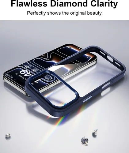 Vista 103 de HOOMIL Funda para iPhone 7 Plus/iPhone 8 Plus de 5.5 Pulgadas, sin amarillamiento, protección contra caídas, cubierta trasera dura transparente