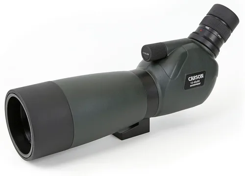Vista 4 de Carson Everglade HD impermeable Spotting Scope con trípode de mesa, 15-1.772x2.362 in, verde